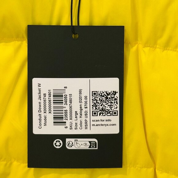 ☃️ New ☃️ Arc'teryx Veilance Conduit Down Jacket Women's, Large, MSRP $700 - Picture 11 of 16